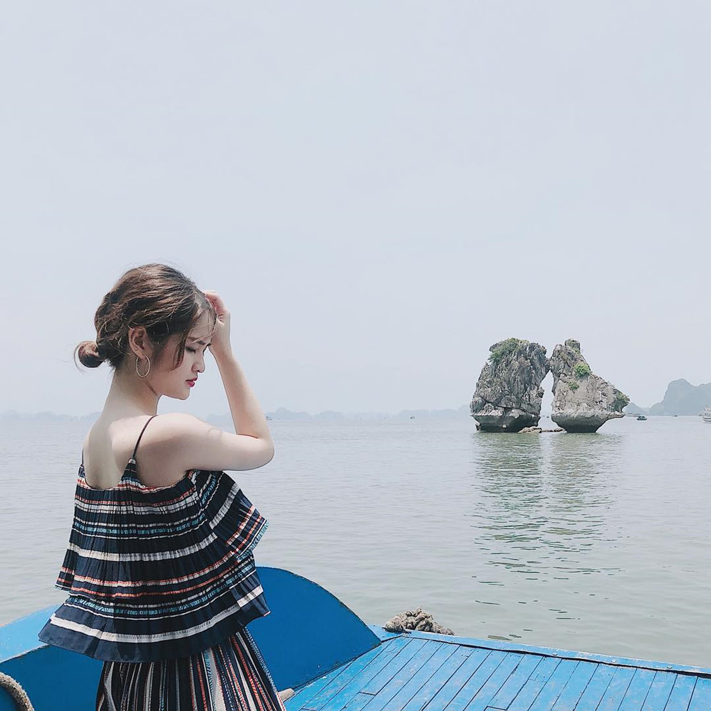 Du lịch đang trở thành ngành kinh tế mũi nhọn ở Quảng Ninh. Ảnh: @zen.ng_, @luvbeige.204.