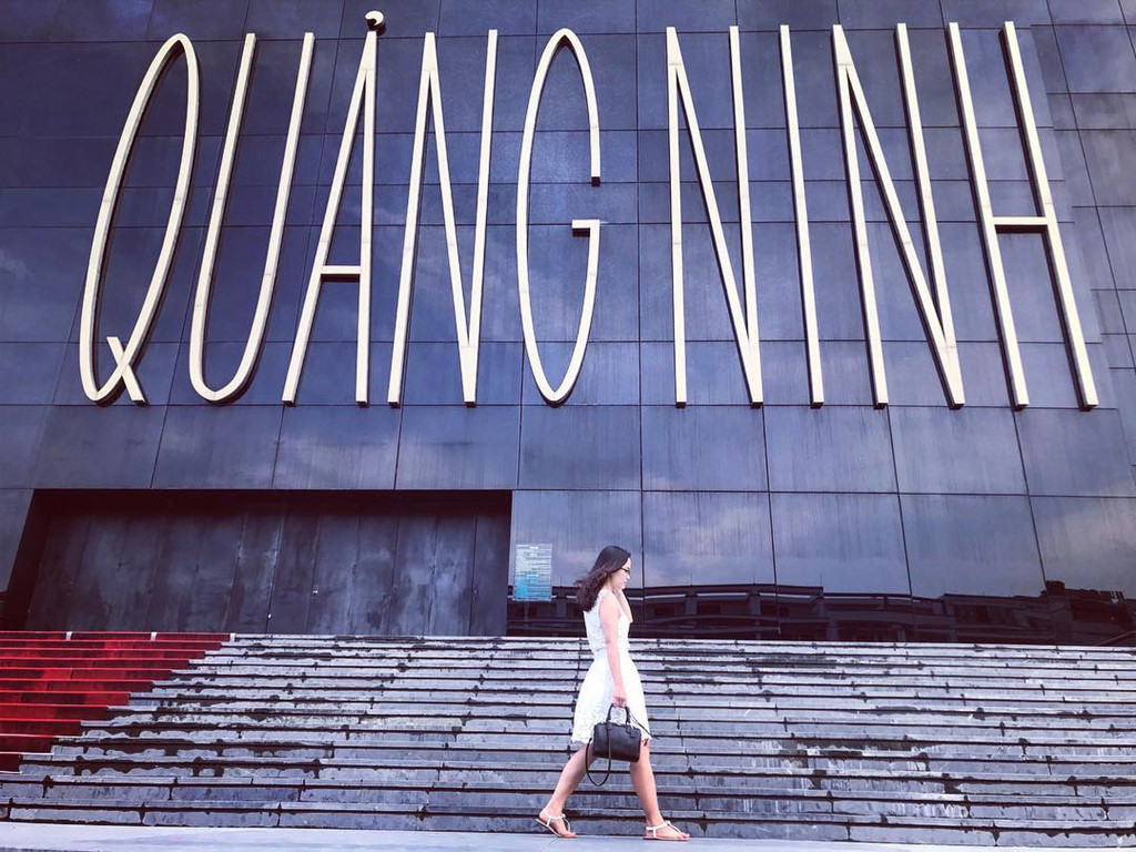 Bảo tàng Quảng Ninh thu hút giới trẻ đến check-in. Ảnh: @huongwater.