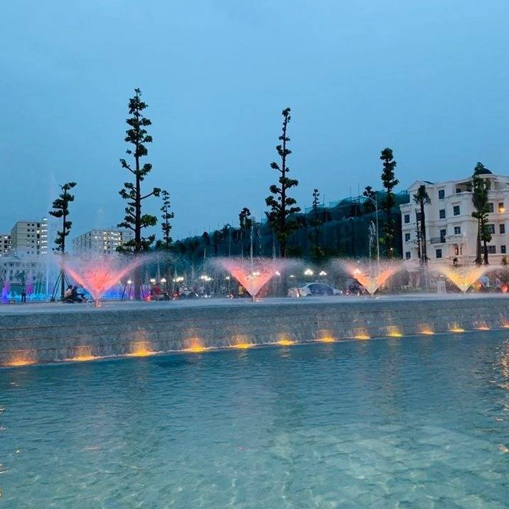 Quảng trường nhạc nước Hòa Bình Square view tổng thể