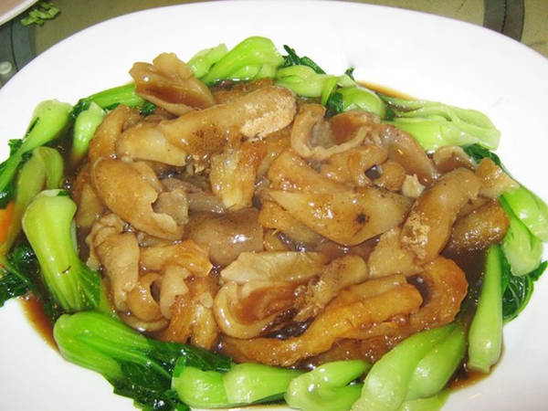 Hải sâm hầm gân heo món ăn Phúc Kiến