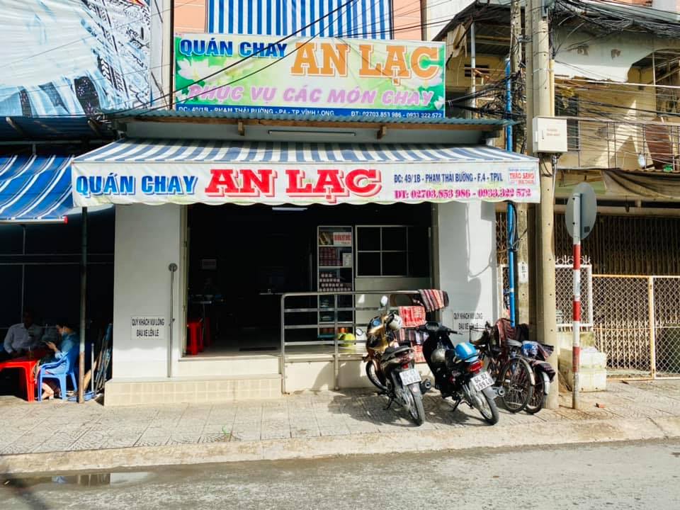 Quán chay An Lạc tại Vĩnh Long