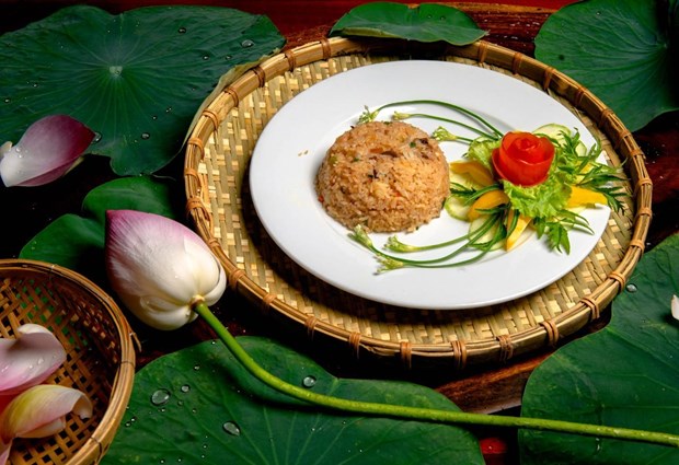 Buffet chay Ưu Đàm Rạch Giá