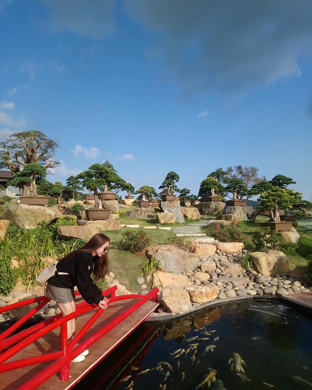Cảnh quan hồ nước Que Garden Đà Lạt