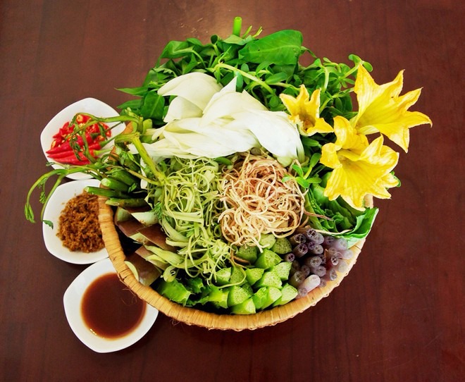 Các loại rau miền Tây dân dã nổi tiếng