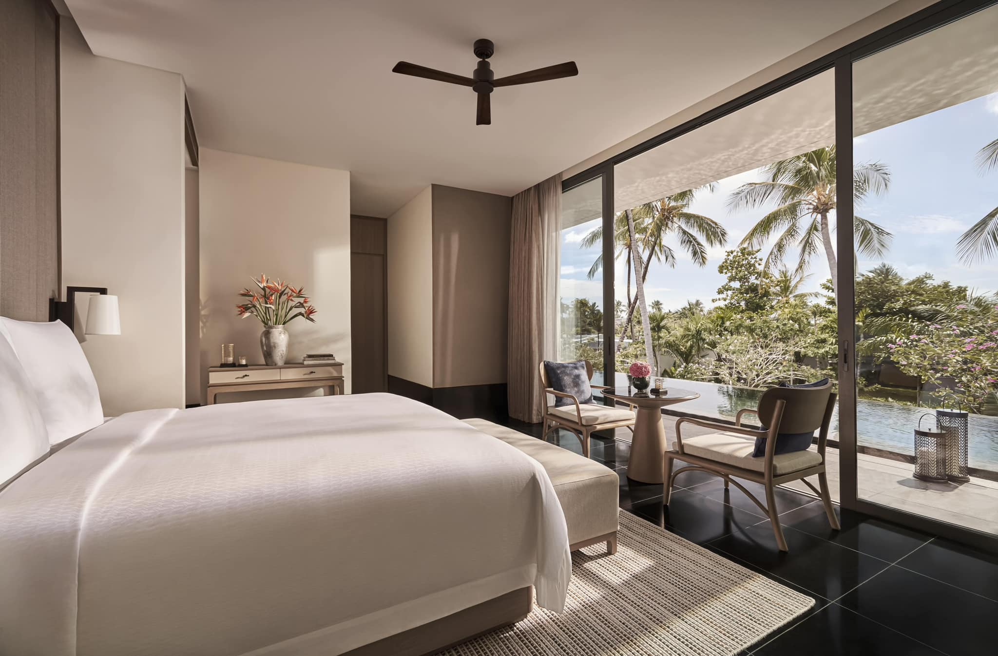 Biệt thự Terrace hồ bơi một phòng ngủ