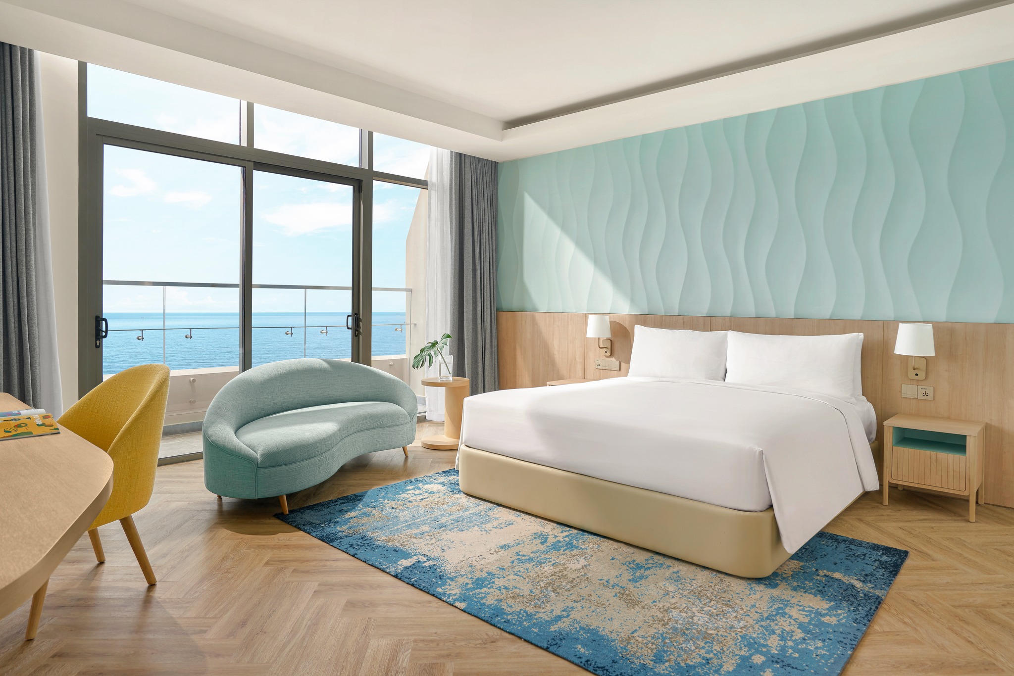 resort Hồ Tràm với nội thất phòng ngủ sang trọng
