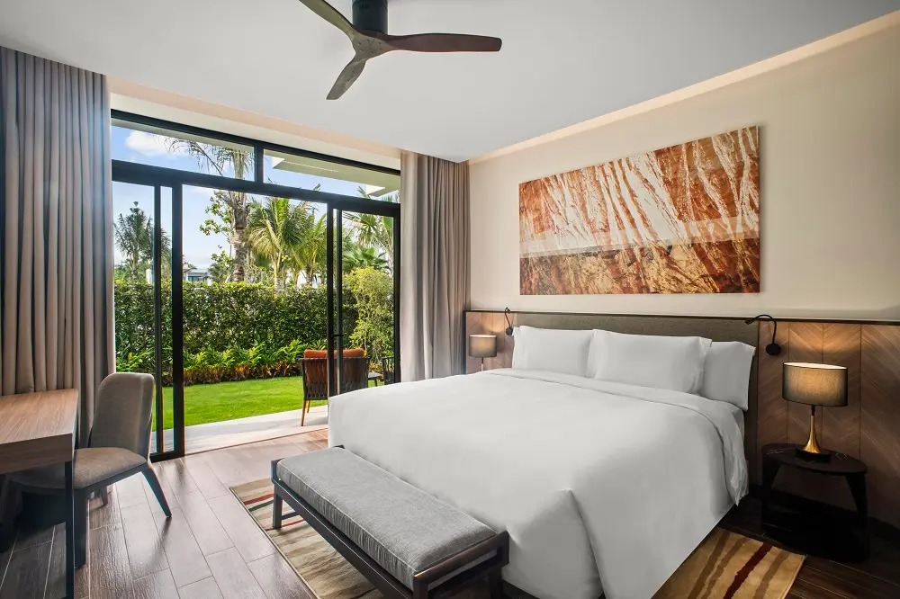 resort Hồ Tràm với phòng ngủ
