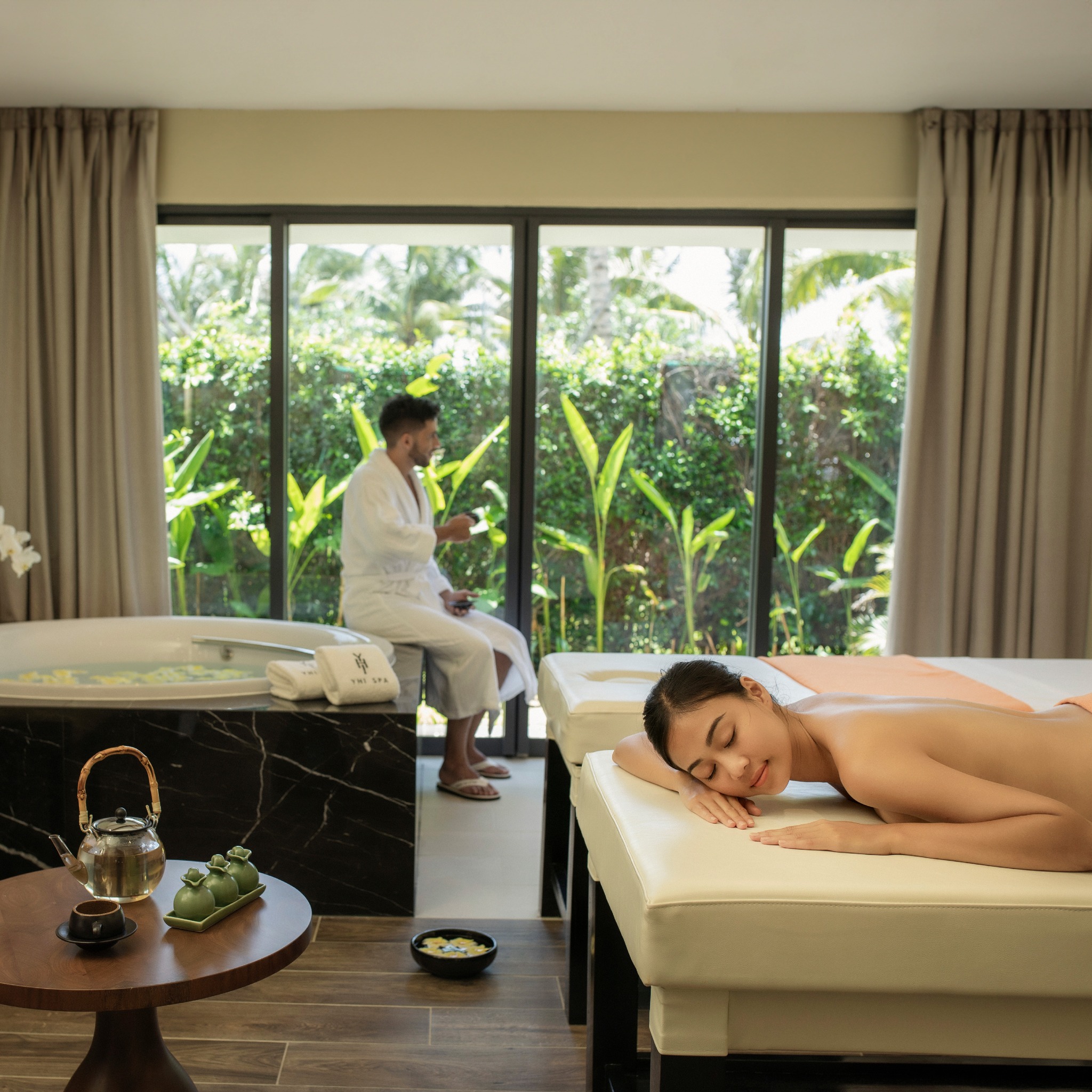 resort Hồ Tràm với không gian spa thư giãn