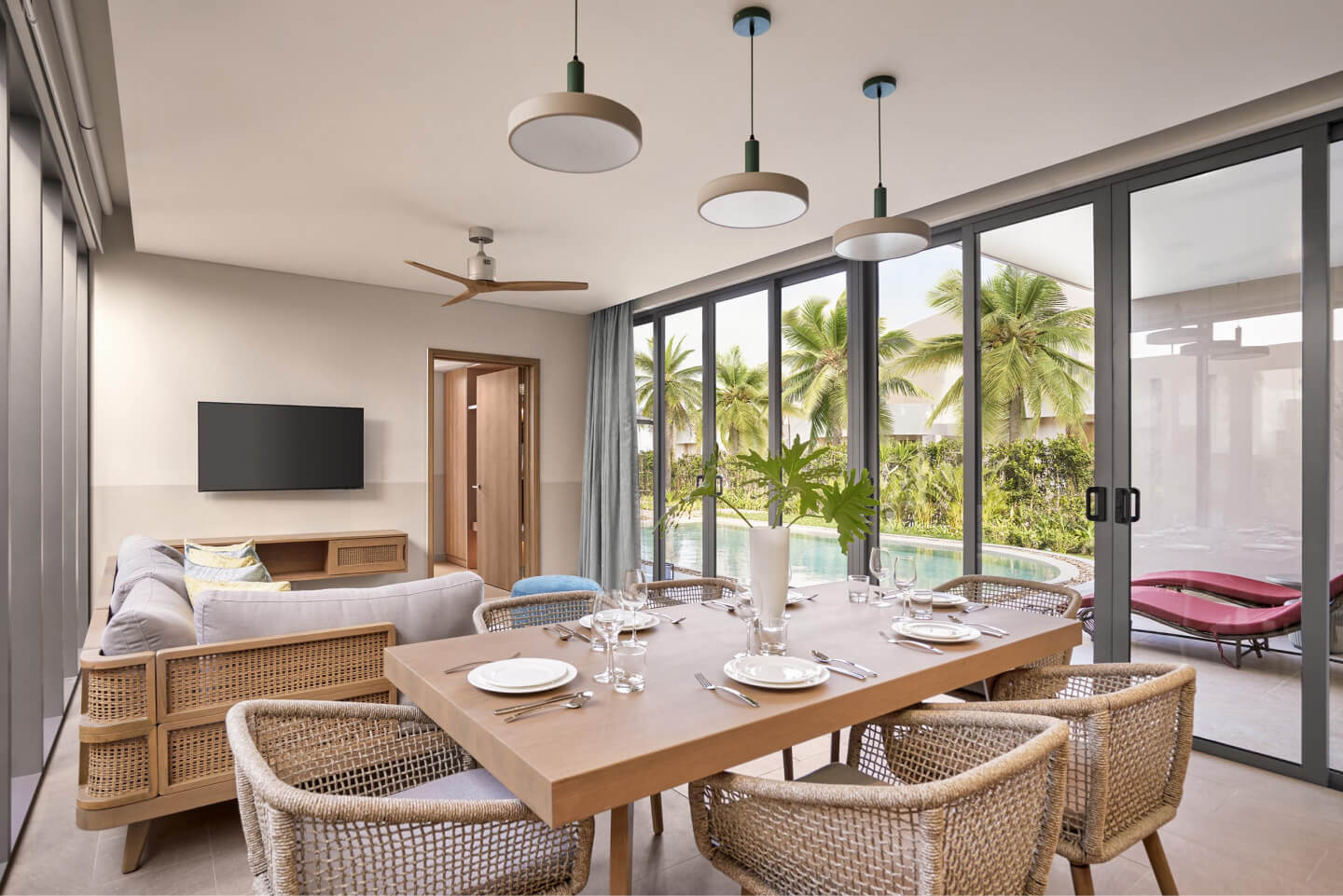 resort Hồ Tràm với không gian tiện nghi