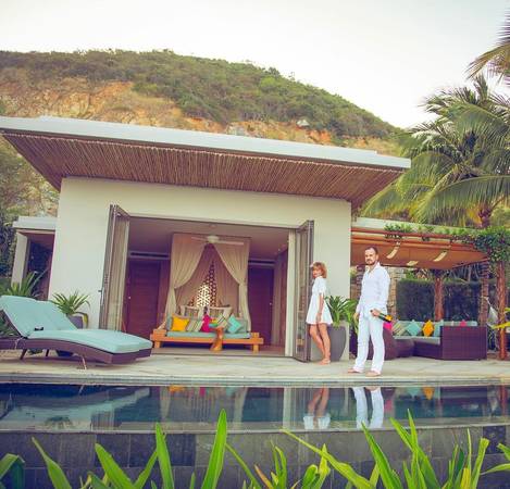 Cảnh quan xanh mướt của Mia Resort Nha Trang