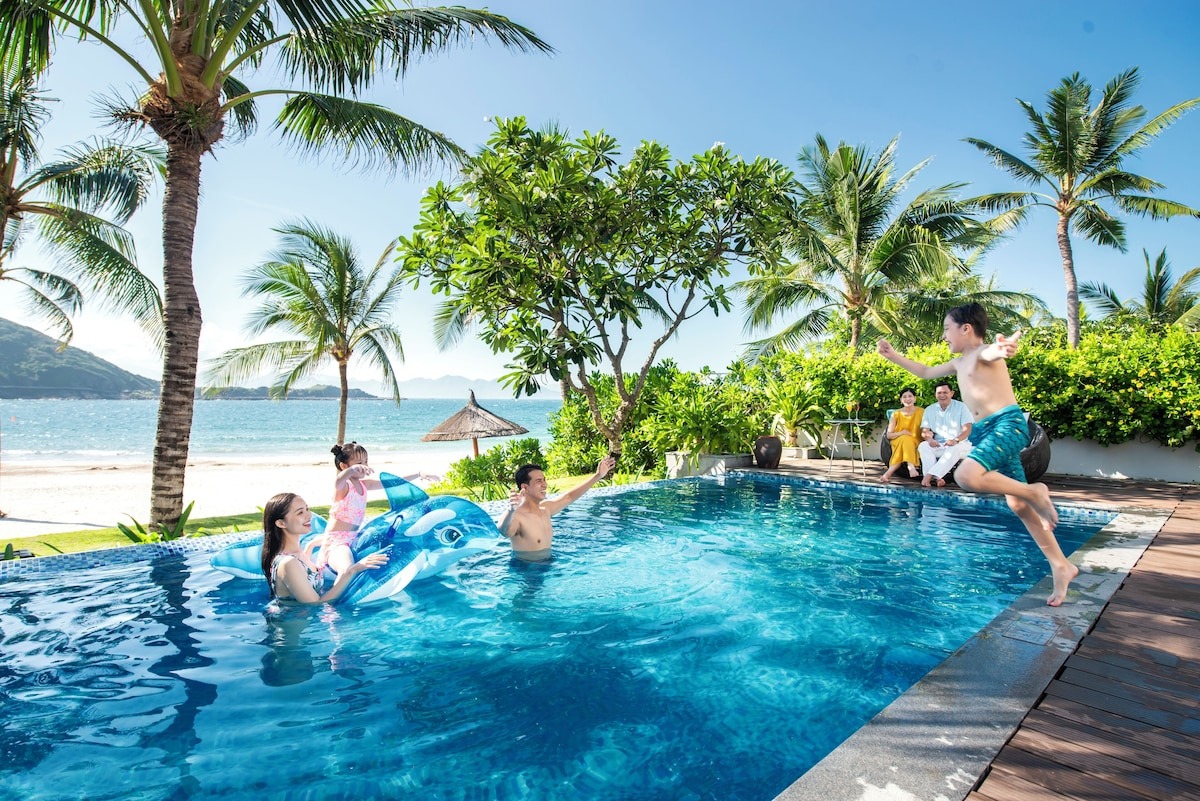 Bể bơi riêng tư tại biệt thự Vinpearl
