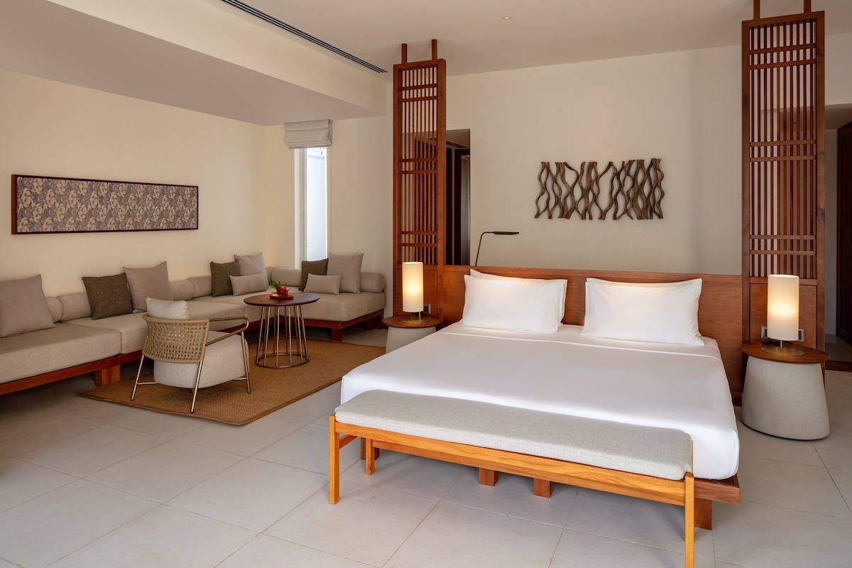 Phòng ngủ trang nhã resort Phan Thiết