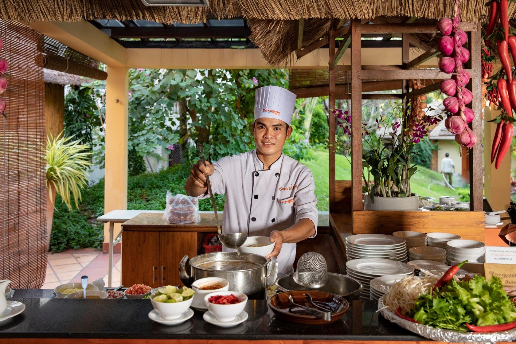 Ẩm thực tại combo resort Phan Thiết Terracotta