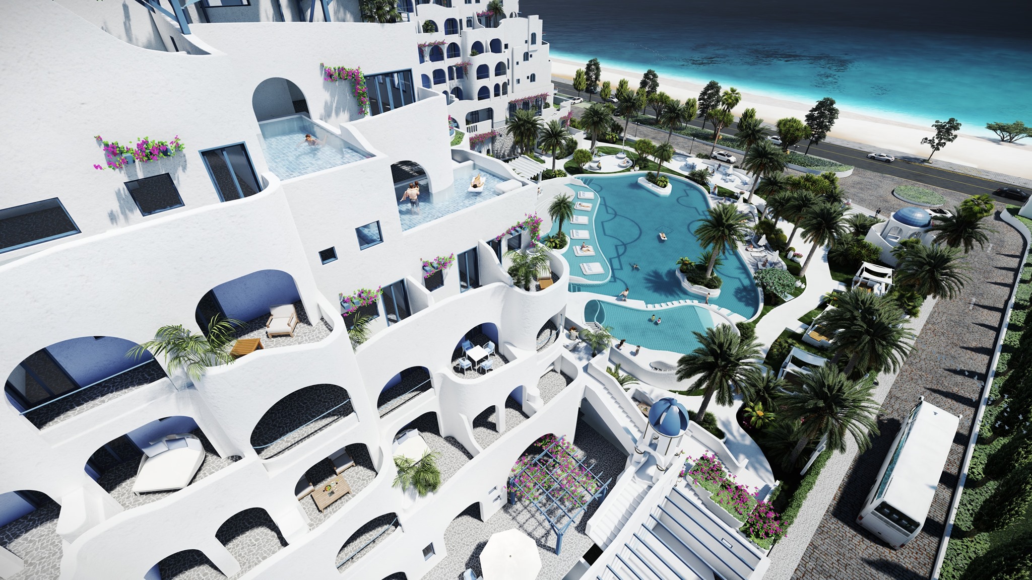 Phòng nghỉ sang trọng tại resort Phan Thiết