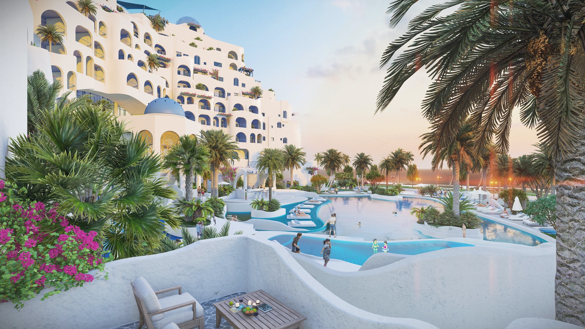 Khu vực spa resort Phan Thiết