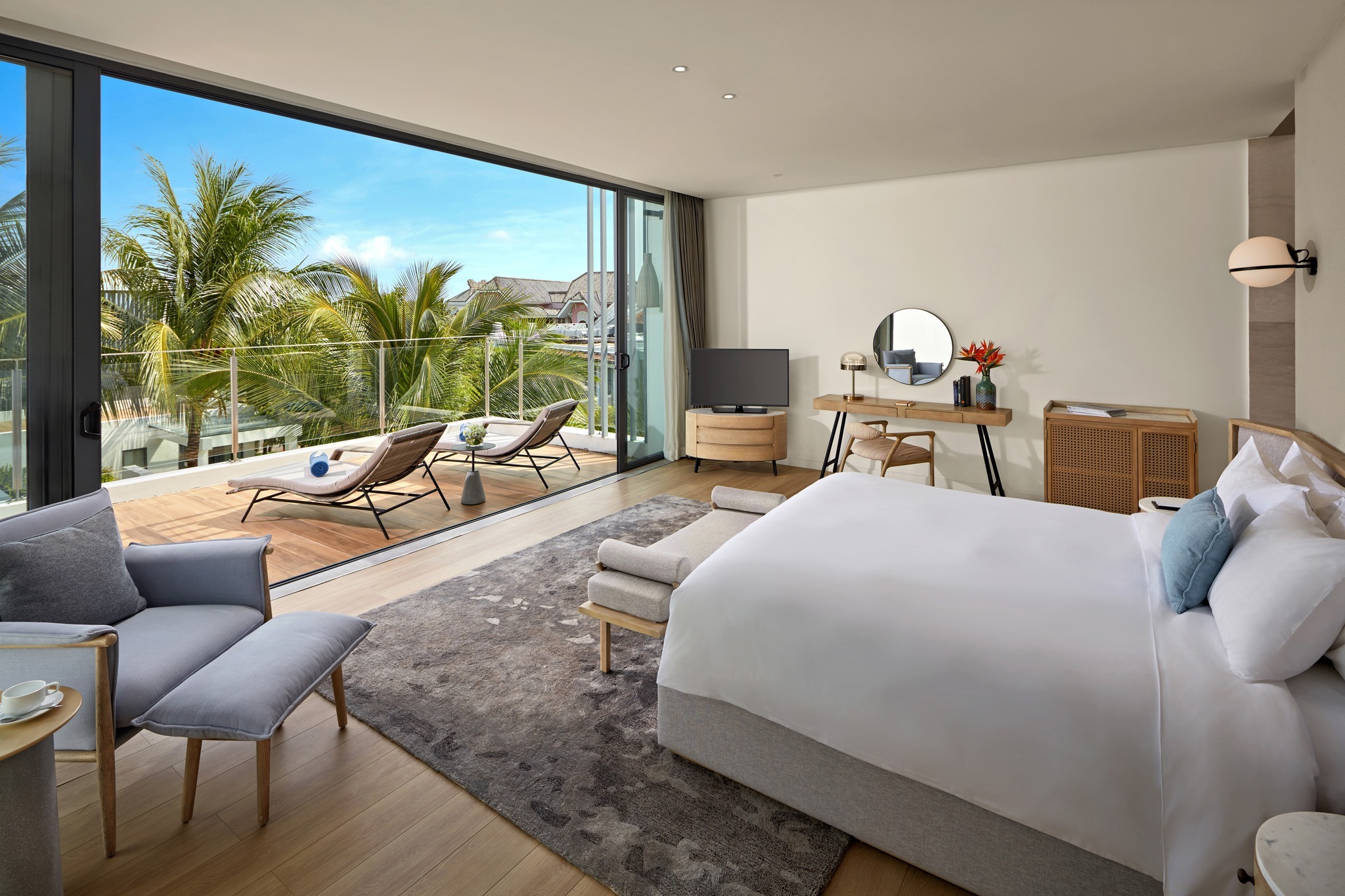 Bên trong phòng nghỉ resort Phú Quốc