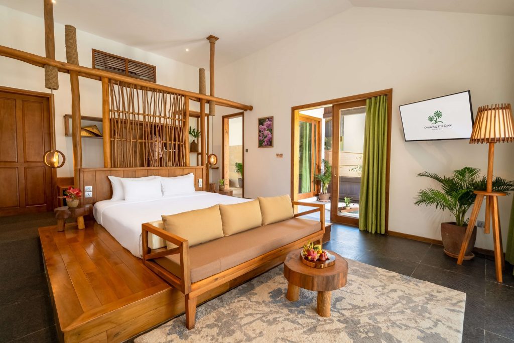 Phòng nghỉ thân thiện môi trường tại resort Phú Quốc Tết Nguyên đán