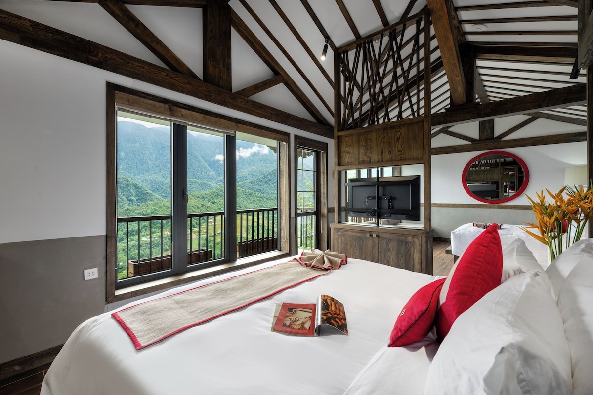 Không gian nghỉ dưỡng hòa quyện thiên nhiên resort Sapa