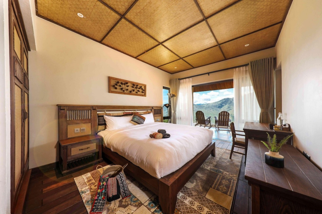 Phòng nghỉ resort Sapa sang trọng