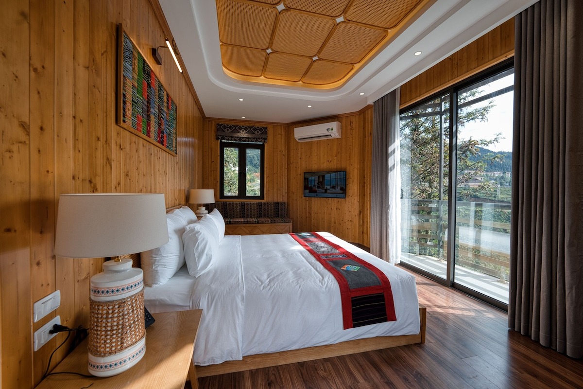 Bungalow resort Sapa sang trọng Lady Hill