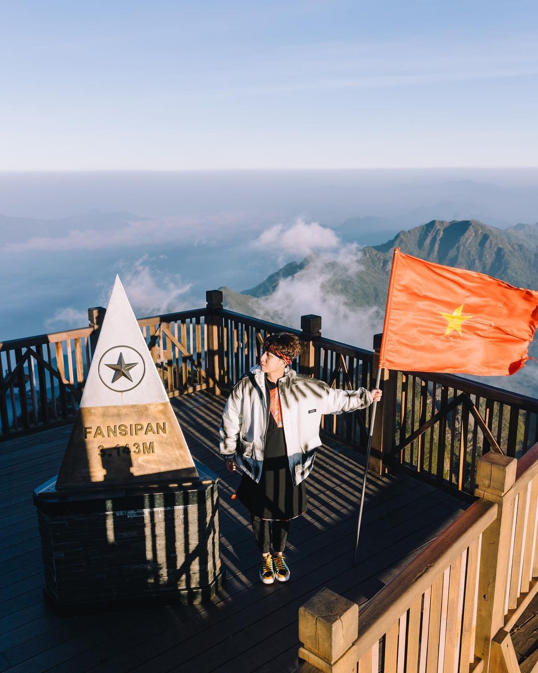 Đỉnh Fansipan. Ảnh: @irl.yolo
