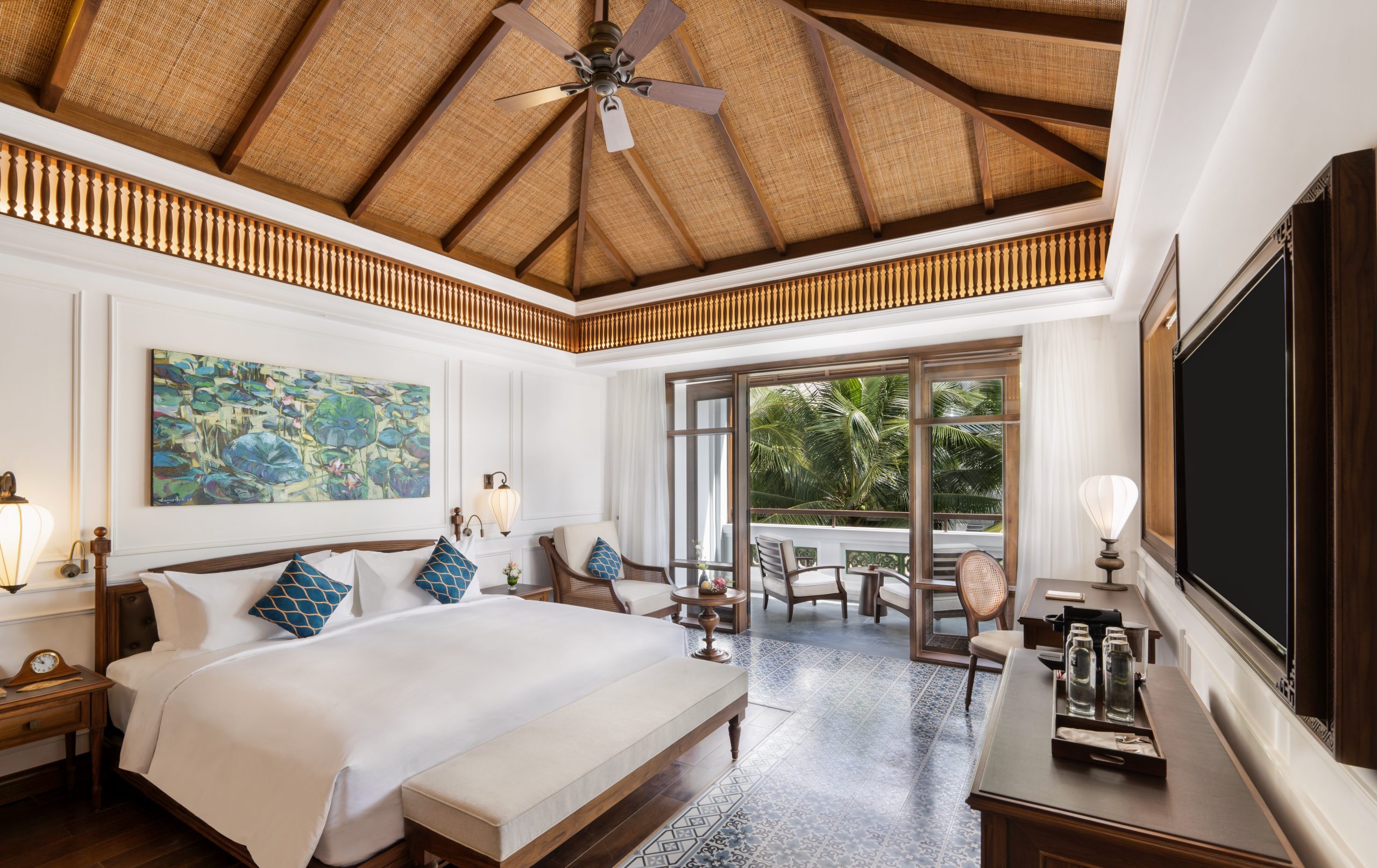 Không gian The Anam resort ven biển cho tết 2025