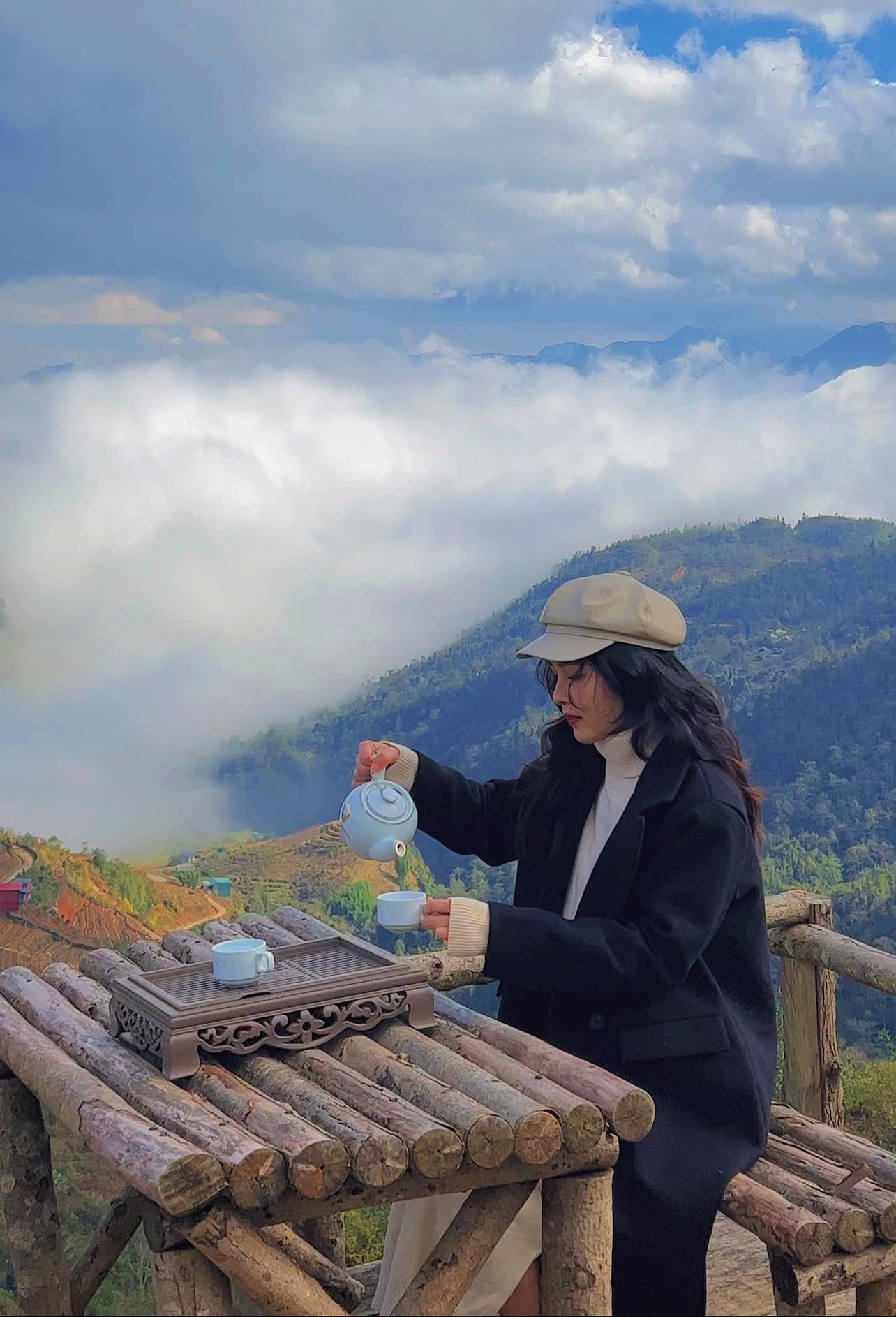 Săn mây tại Best View trong lịch trình du lịch Sapa 2N1Đ