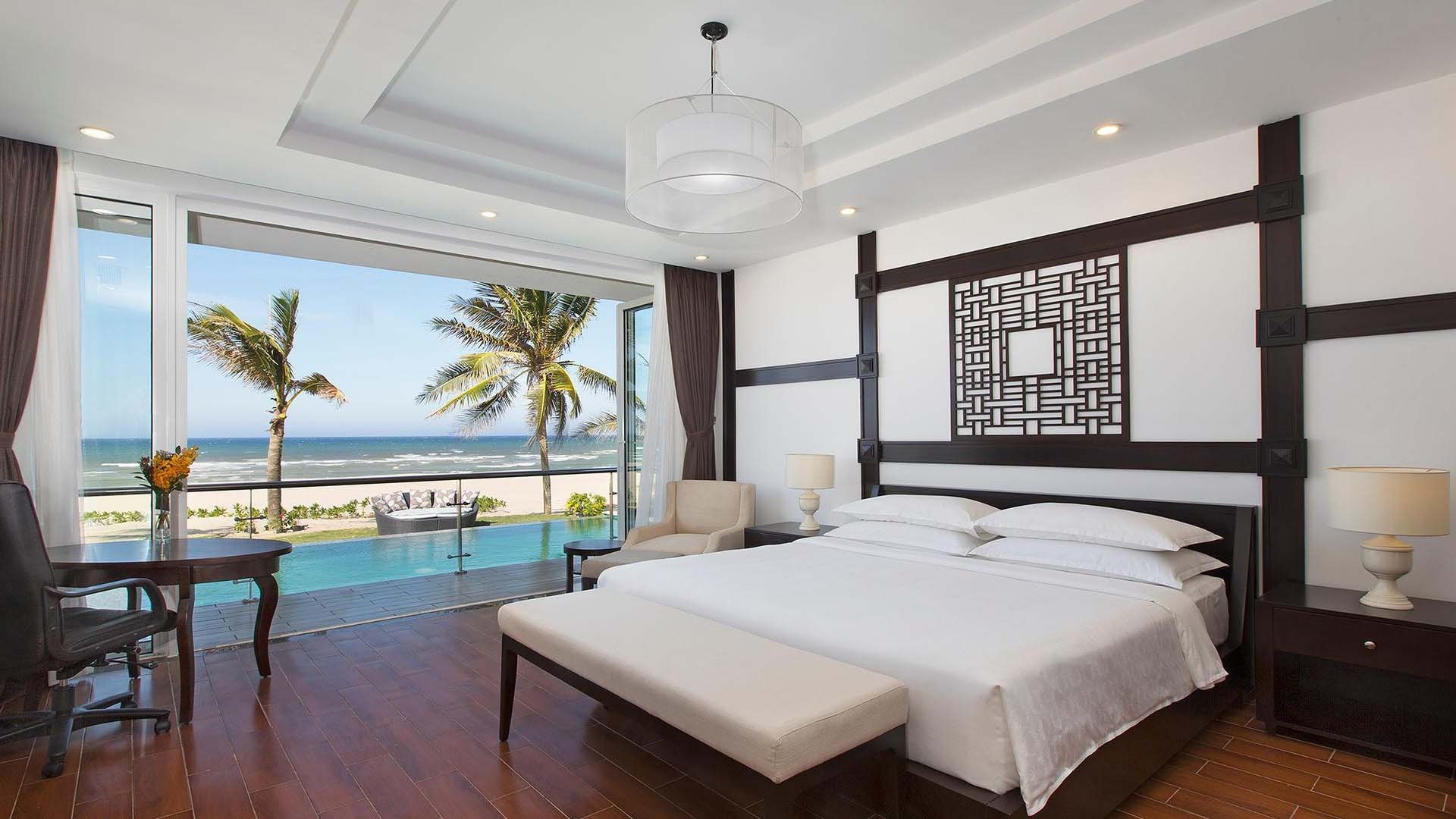 Phòng nghỉ hướng biển sang trọng tại Robinson Nam Hội An
