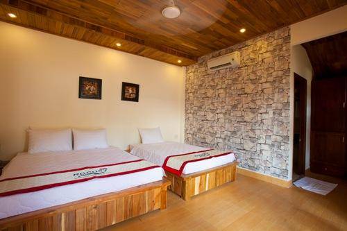 Phòng nghỉ đơn giản sạch đẹp tại Rocosy Resort Phú Quốc