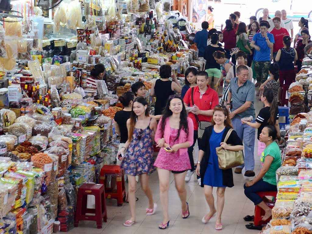 Không gian chợ Hàn Đà Nẵng Không gian chợ Hàn Đà Nẵng
