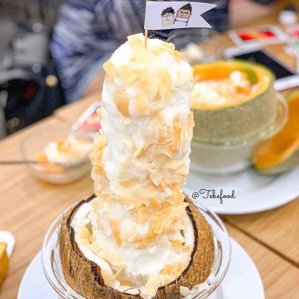 Các loại bingsu Sài Gòn tại The Reverse Brother Saigon