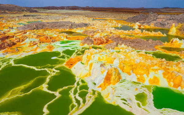 Núi lửa Dallol Ethiopia