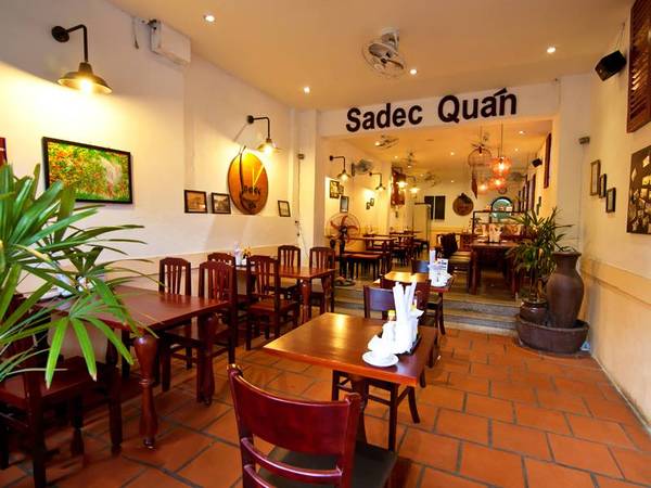 Không gian Sadec Quán Sa Đéc sạch sẽ thoáng mát