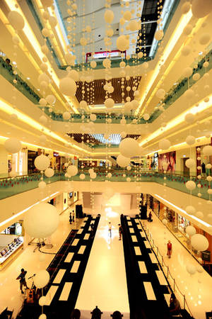Tuyết rơi ở Crescent Mall Sài Gòn