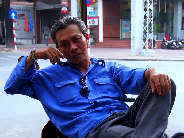 Chân dung tài xế xe ôm thân thiện tại Sài Gòn Chân dung tài xế xe ôm thân thiện tại Sài Gòn