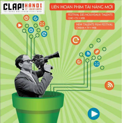 Sự kiện cuối tuần Hà Nội: Liên hoan phim tài năng mới Clap