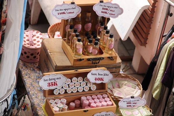 Mỹ phẩm handmade giá chỉ vài chục ngàn