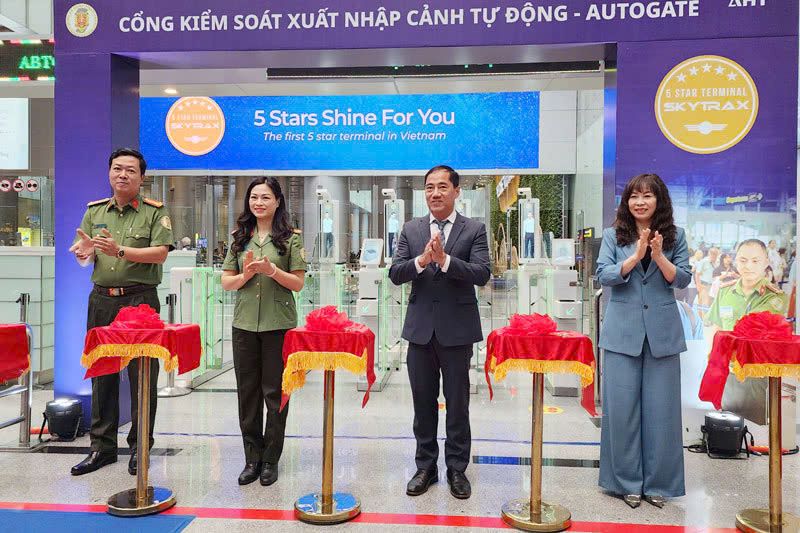 Hình ảnh sân bay Đà Nẵng với hệ thống Autogate