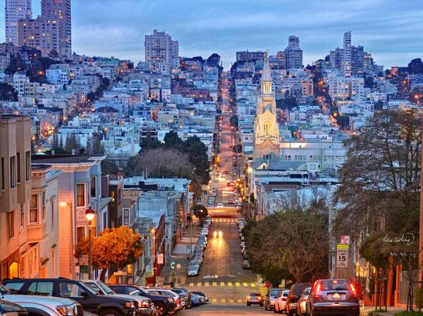 San Francisco Mỹ thành phố sương mù lãng mạn