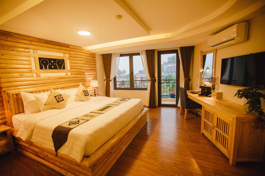 Phòng nghỉ tại khu nghỉ dưỡng Sapa Highland