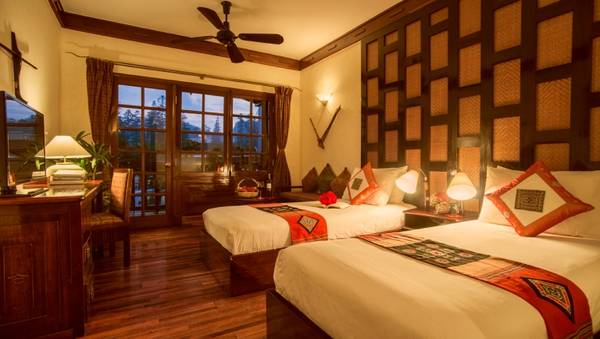 Phòng nghỉ ấm cúng, sang trọng. Ảnh: victoriahotels.asia