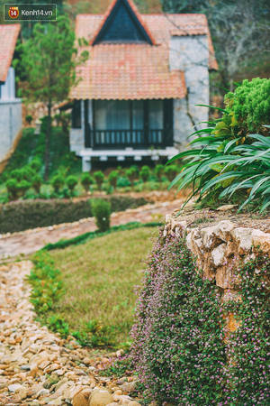 Lối vào biệt thự Sapa Jade Hill