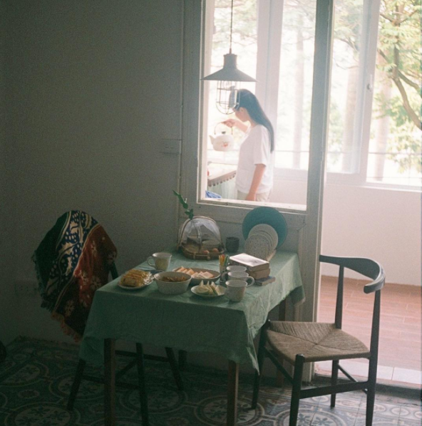 Khu bếp.