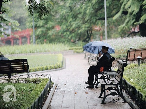 Gió lạnh tràn về đúng ngày cuối tuần thật thích.