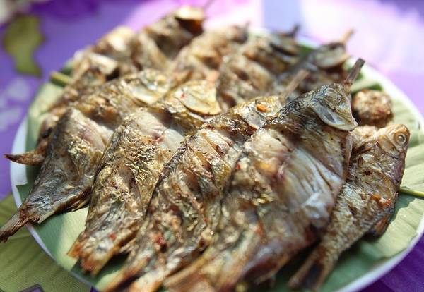 Cá khô một nắng Tây Bắc