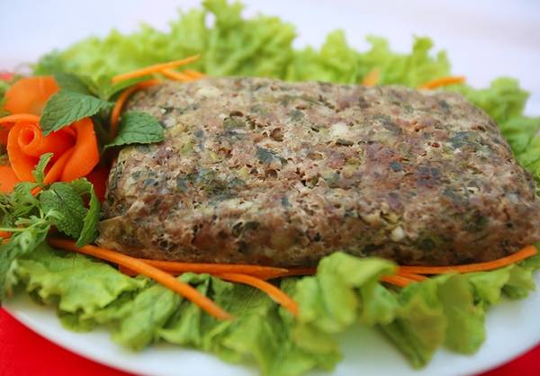 Thịt băm gói nướng Nhứa pho