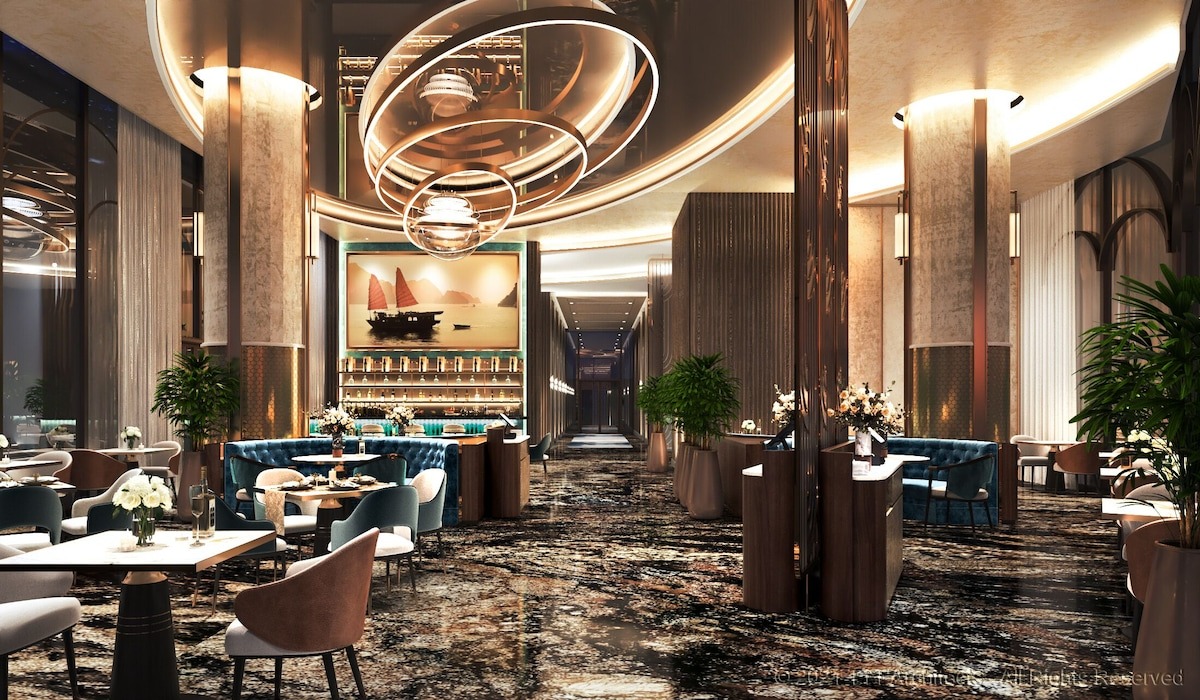 Không gian The Lobby Lounge Sea Stars Hạ Long