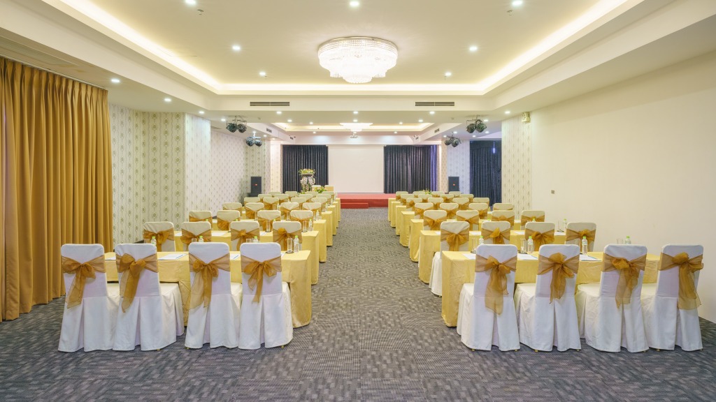 Không gian hội nghị sang trọng tại Seaesta Nha Trang