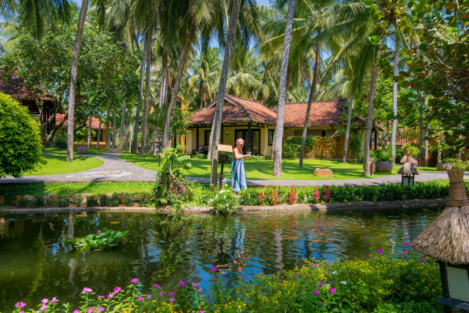 Kiến trúc truyền thống của Seahorse Resort Phan Thiết