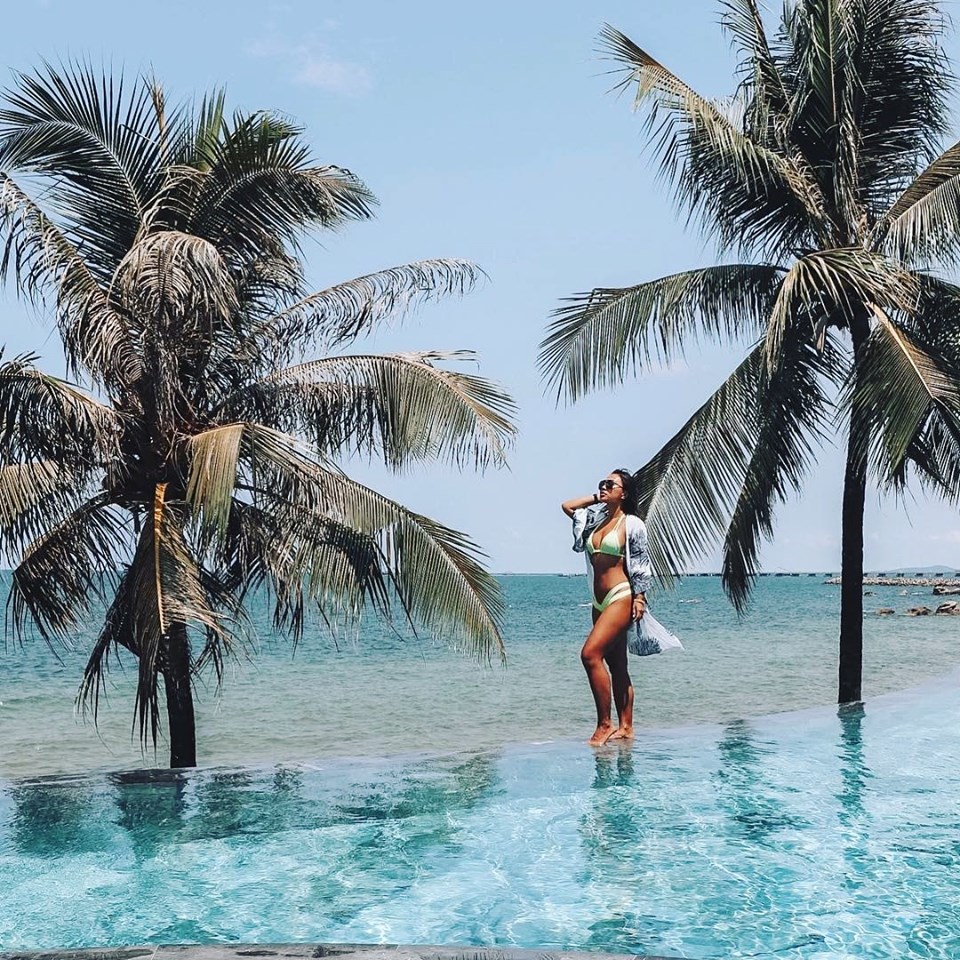 Khu vực hồ bơi Seashells Phú Quốc